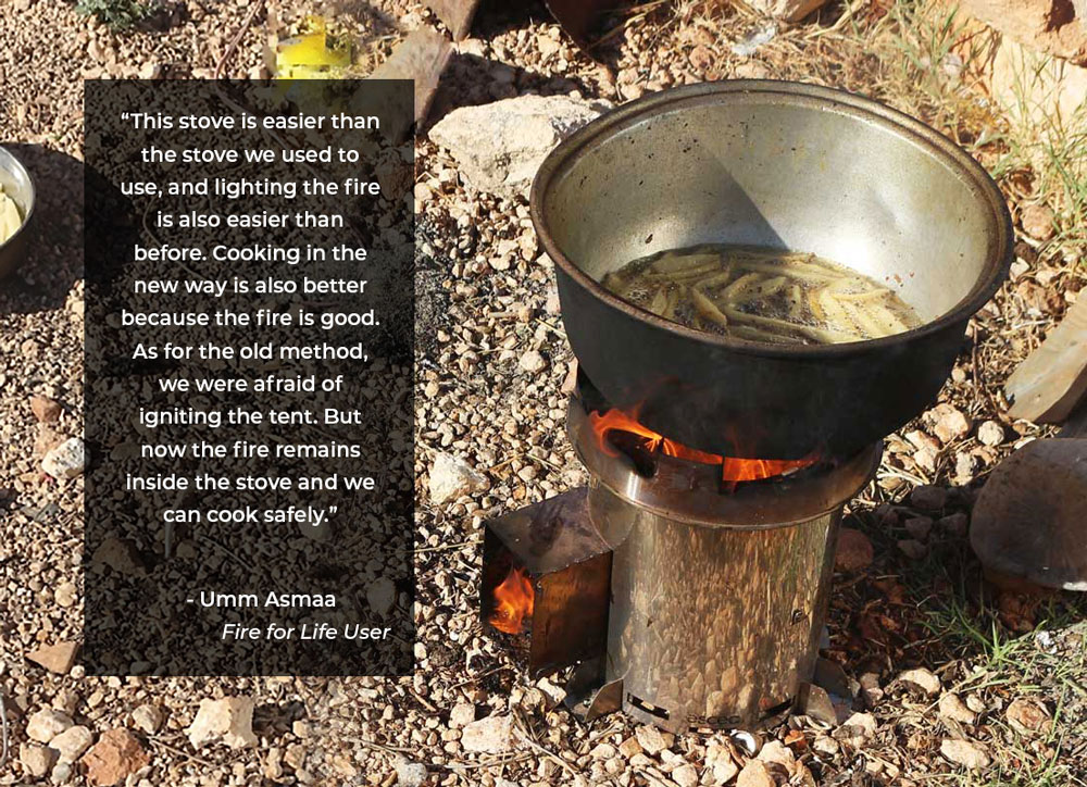 Fire for Life Cooking Stove